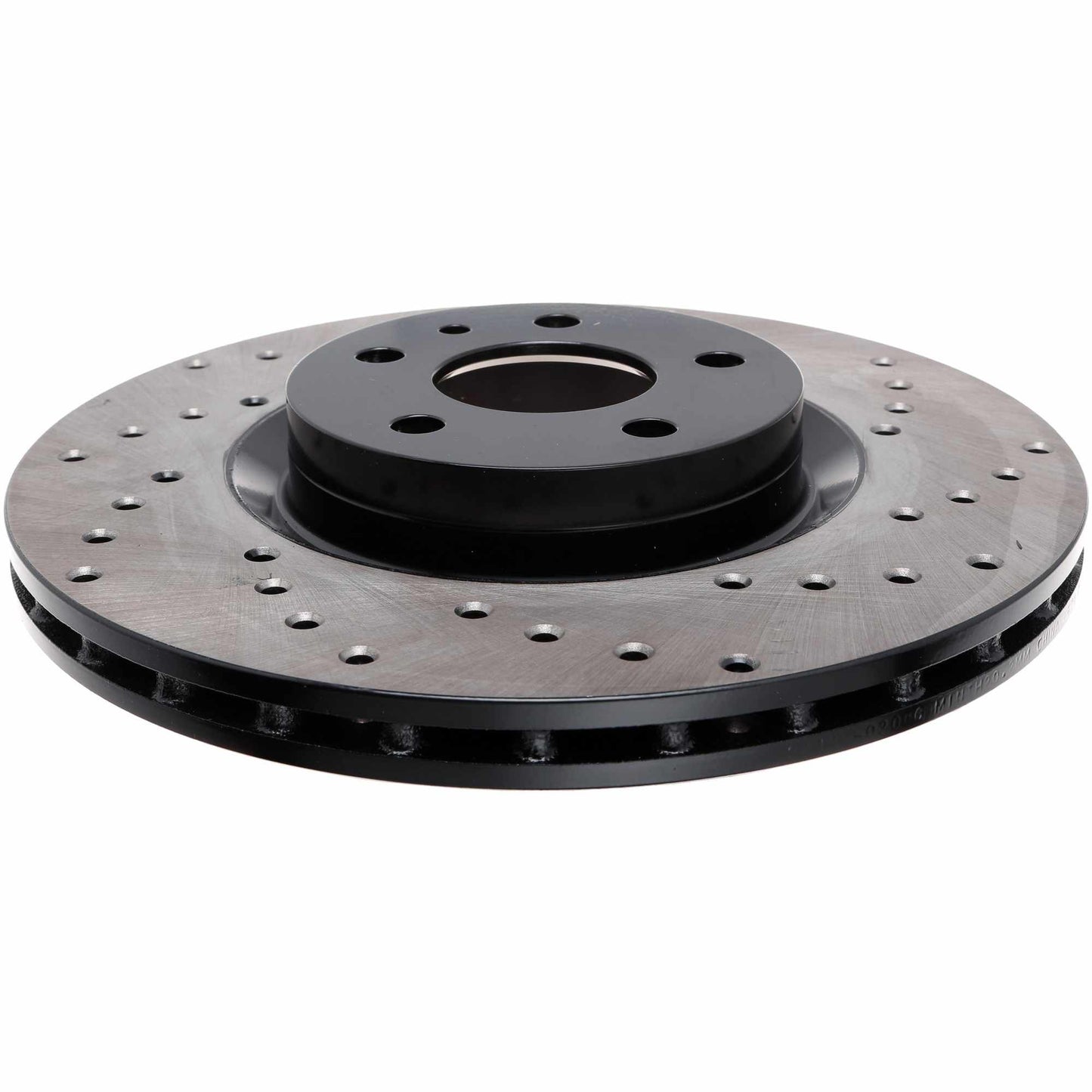 StopTech Sport Cryo Cross Drilled Brake Rotor; Rear Left