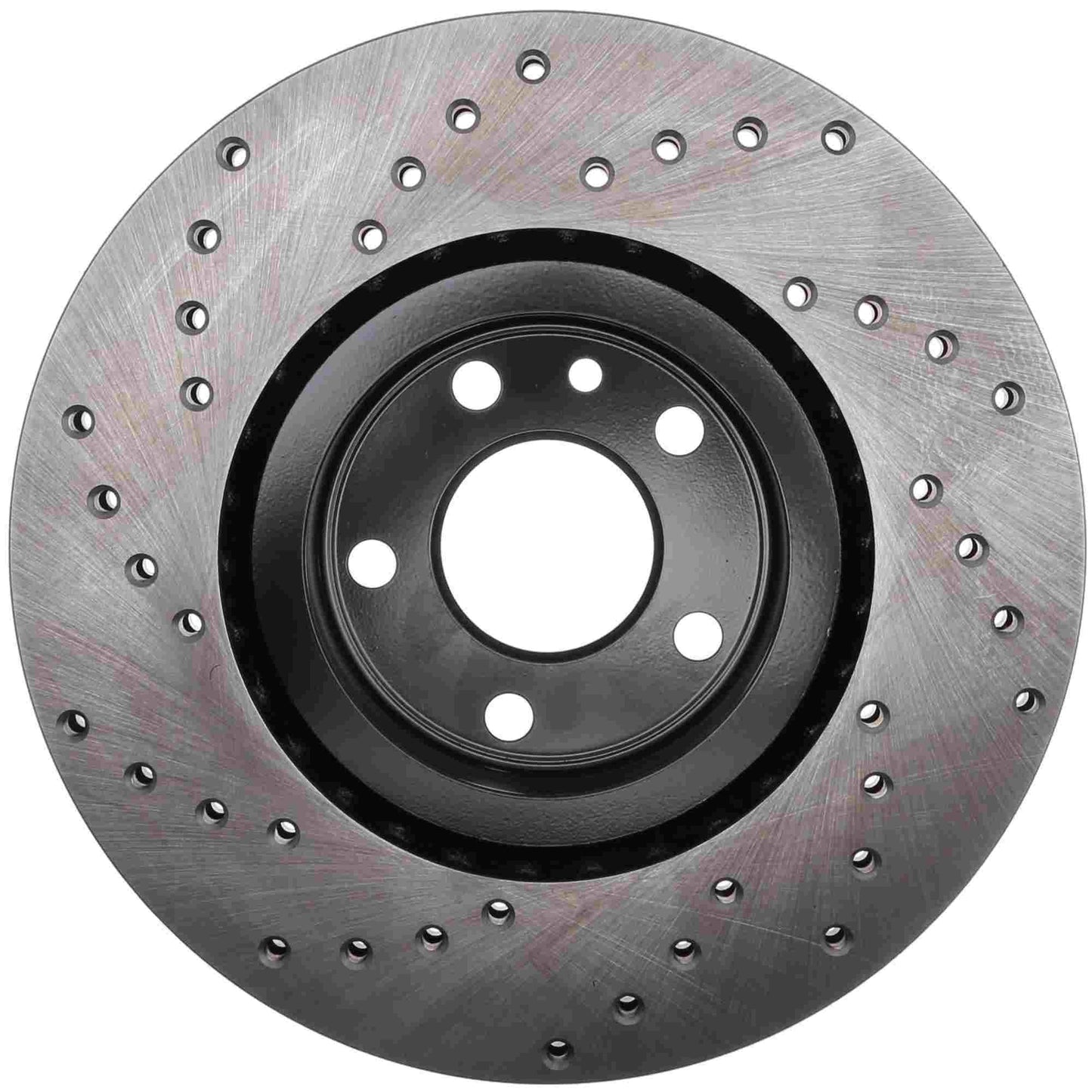 StopTech Sport Cryo Cross Drilled Brake Rotor; Rear Left