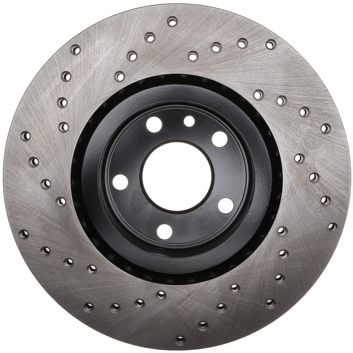 StopTech Sport Cryo Cross Drilled Brake Rotor; Rear Left