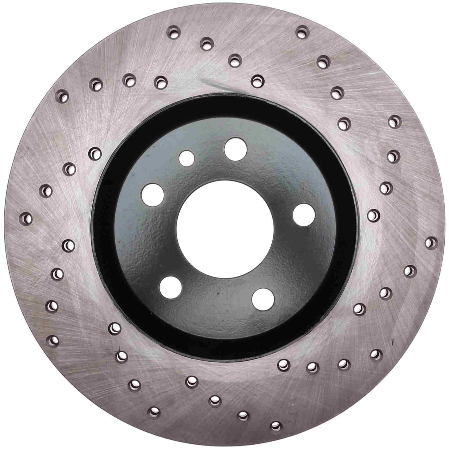 StopTech Sport Cryo Cross Drilled Brake Rotor; Rear Left
