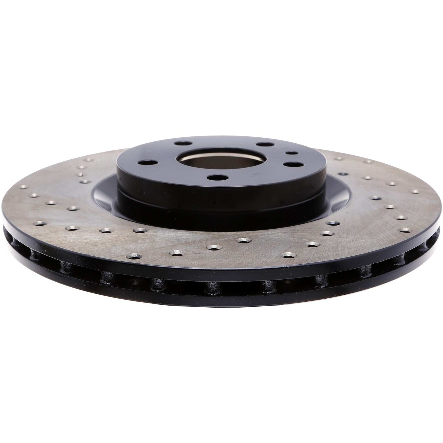 StopTech Sport Cryo Cross Drilled Brake Rotor; Rear Right