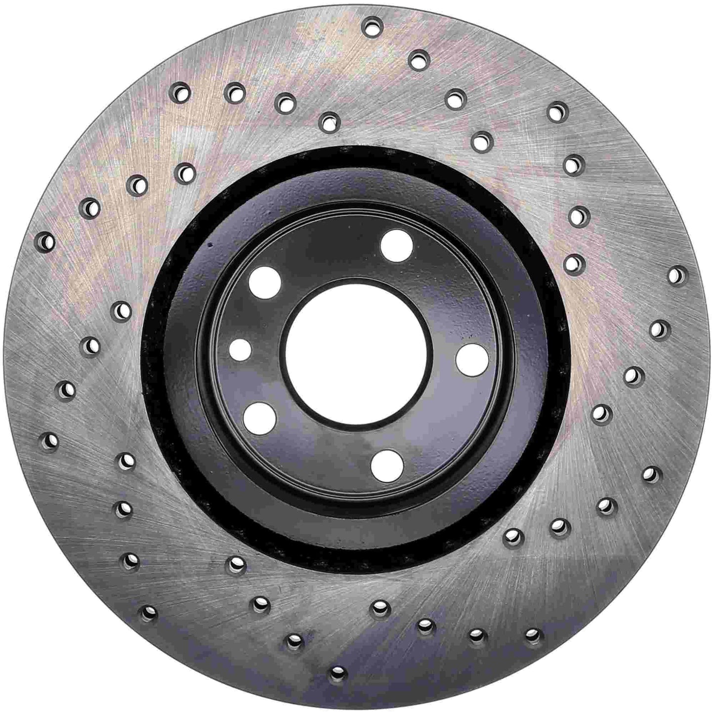 StopTech Sport Cryo Cross Drilled Brake Rotor; Rear Right