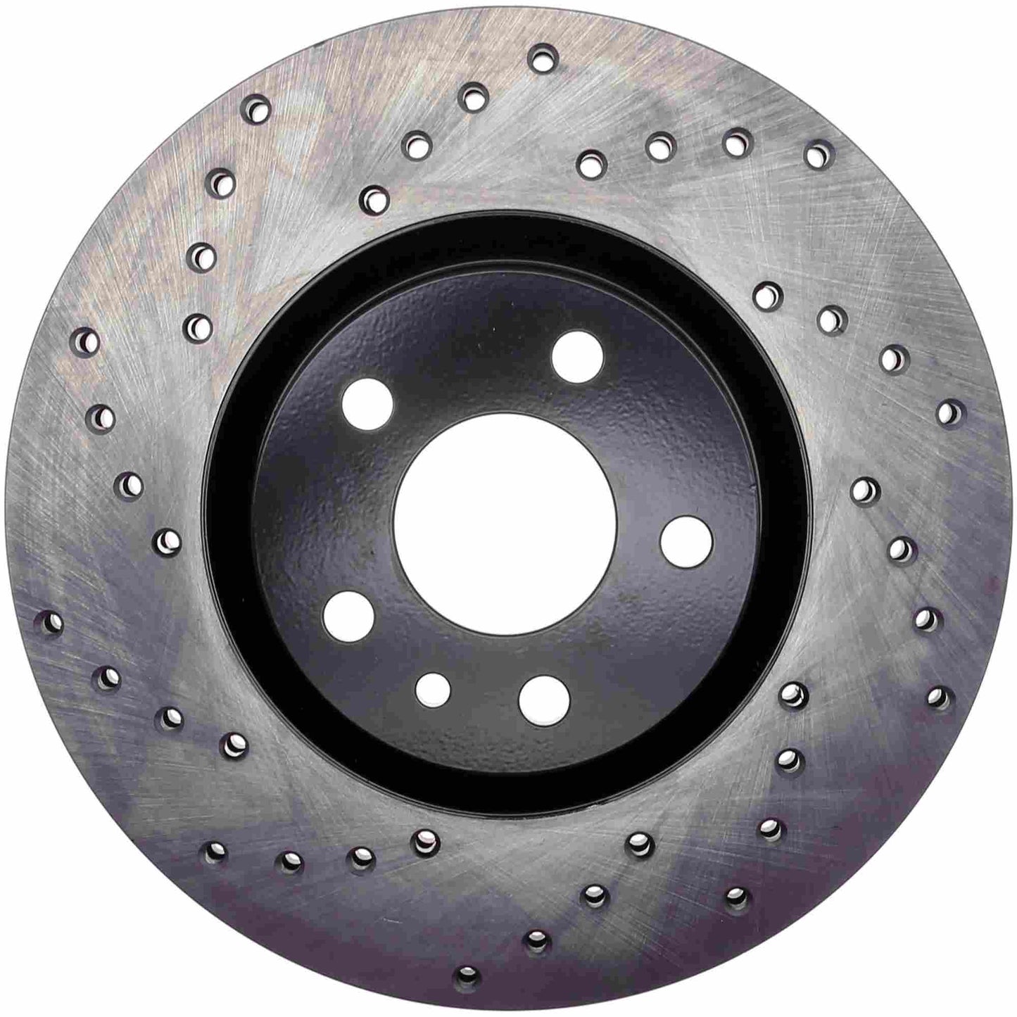 StopTech Sport Cryo Cross Drilled Brake Rotor; Rear Right