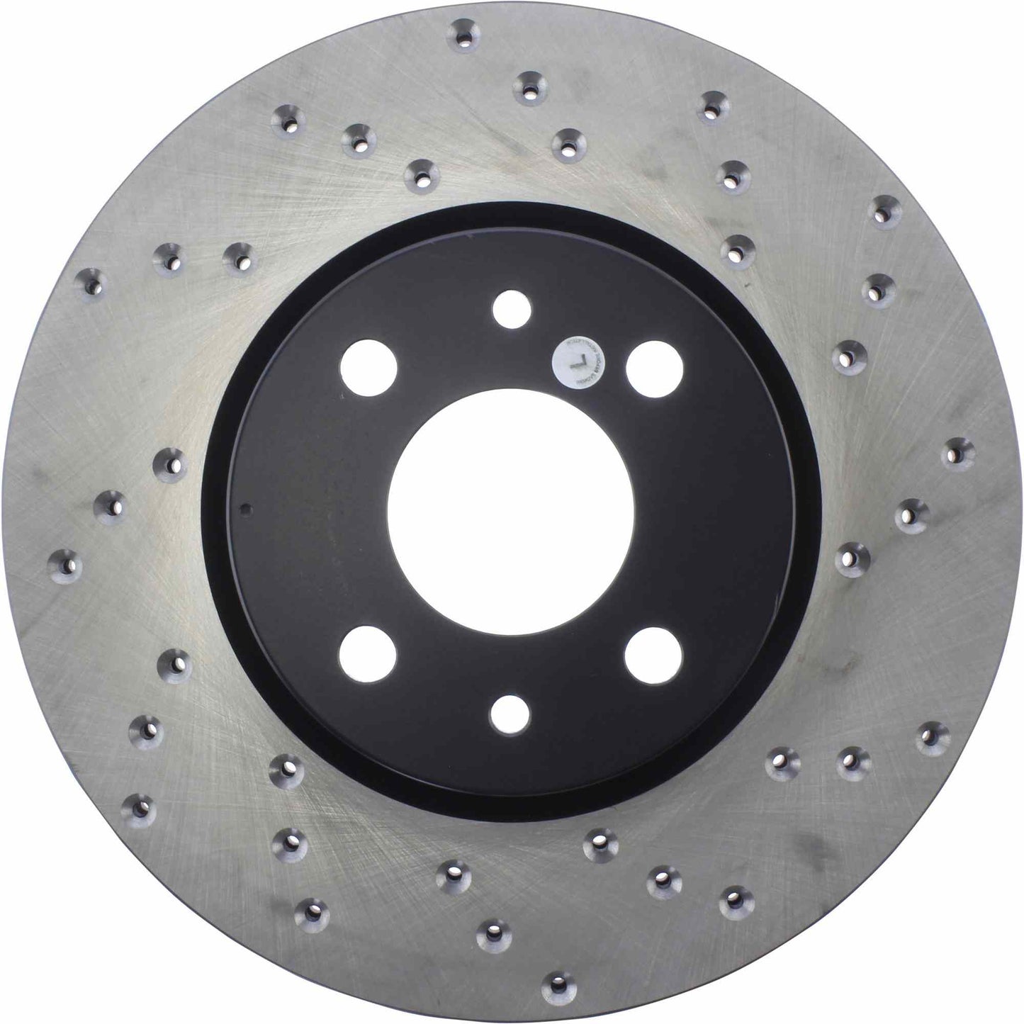 StopTech Sport Cryo Cross Drilled Brake Rotor; Front Right