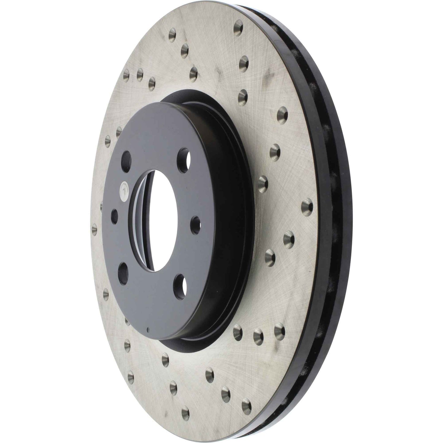 StopTech Sport Cryo Cross Drilled Brake Rotor; Front Right