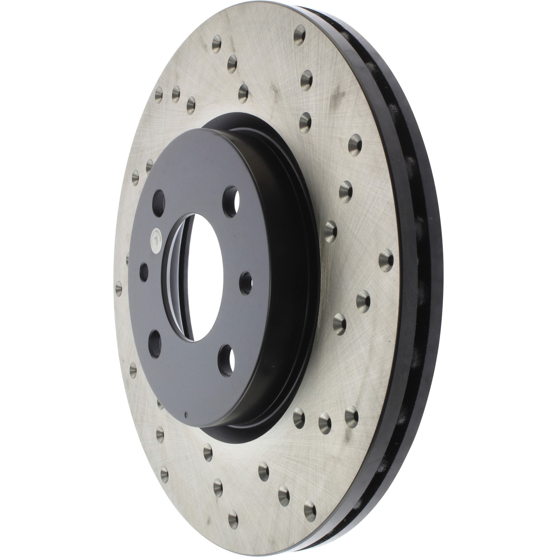 StopTech Sport Cryo Cross Drilled Brake Rotor; Front Right