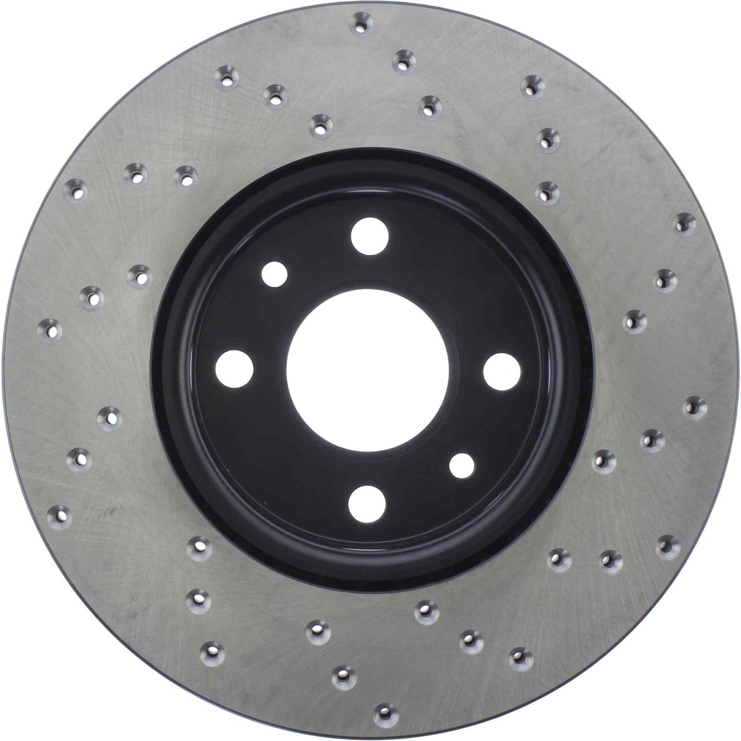 StopTech Sport Cryo Cross Drilled Brake Rotor; Front Left