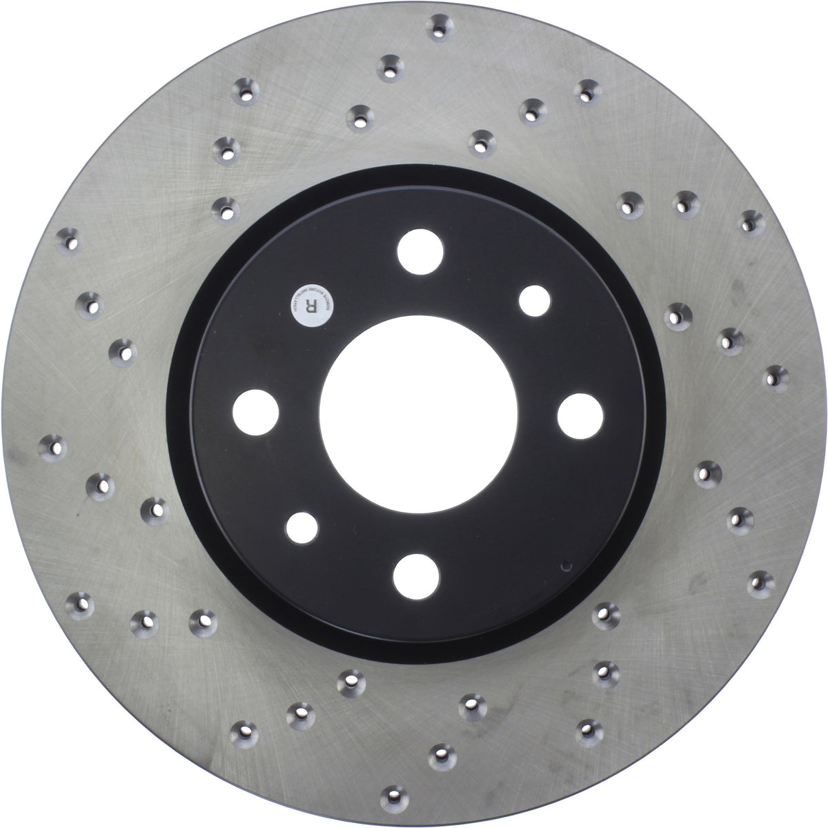 StopTech Sport Cryo Cross Drilled Brake Rotor; Front Left