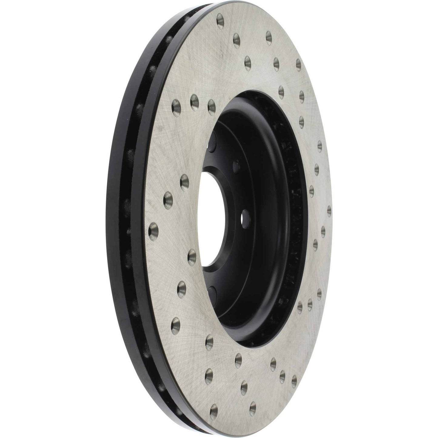 StopTech Sport Cryo Cross Drilled Brake Rotor; Front Left