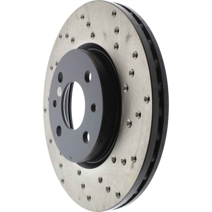 StopTech Sport Cryo Cross Drilled Brake Rotor; Front Right