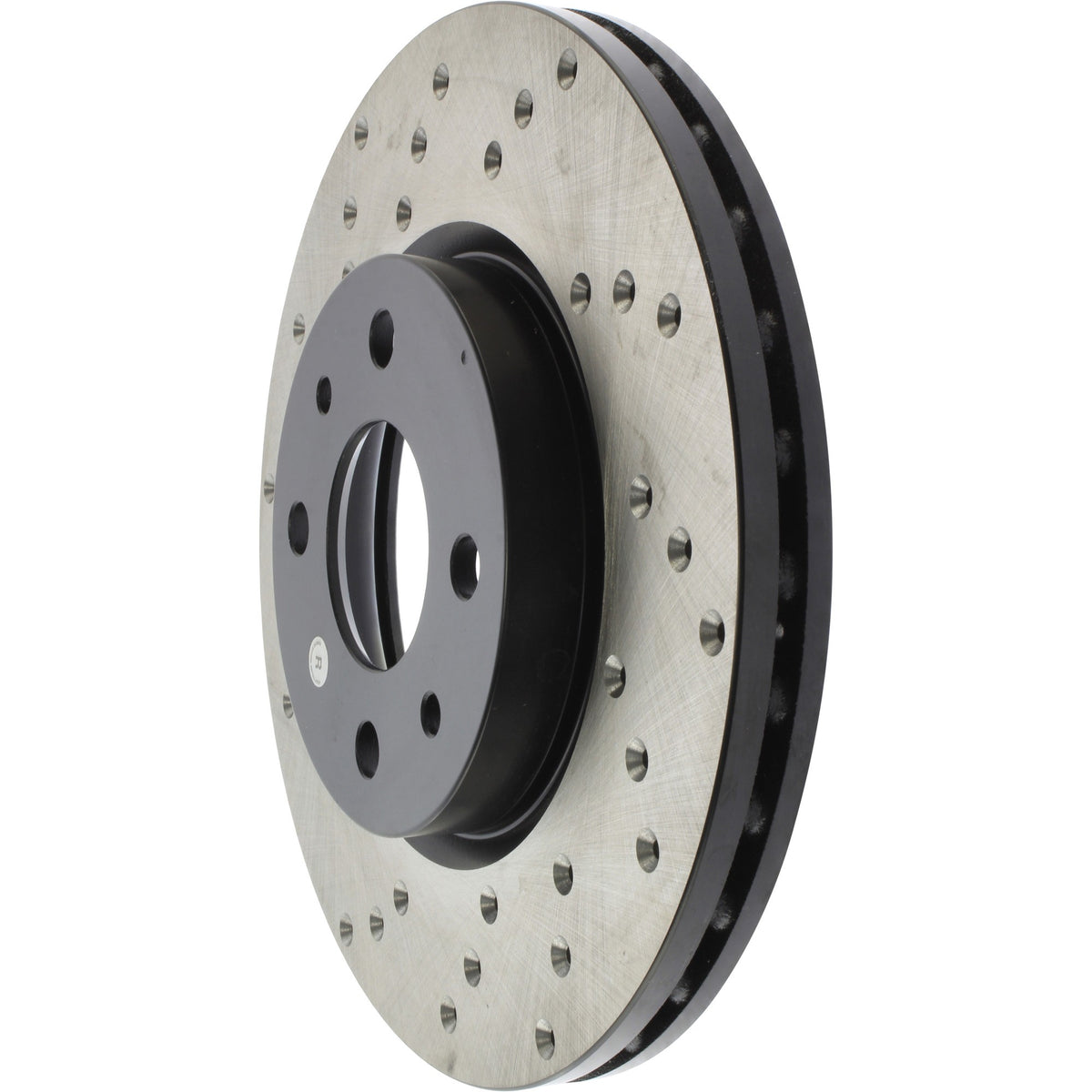 StopTech Sport Cryo Cross Drilled Brake Rotor; Rear Left