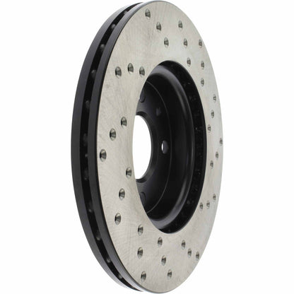 StopTech Sport Cryo Cross Drilled Brake Rotor; Rear Left