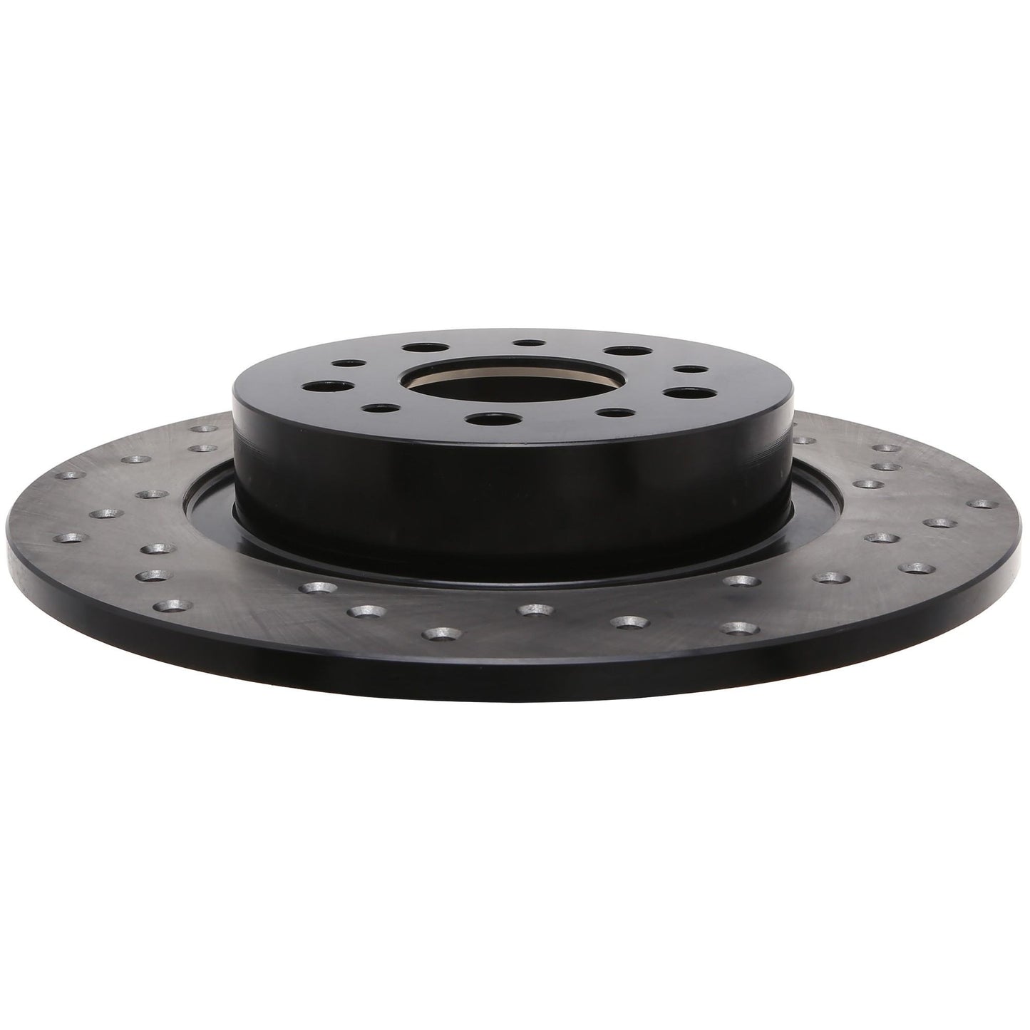 Stoptech 14-19 Fiat 500  Sport Cross Drilled Sport Left Rotor 128.04003L