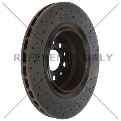 Centric Parts Disc Brake Rotor Premium OE Style Drilled with Electrocoating finish for 2014-2016 Maserati Ghibli Quattroporte 128.07005