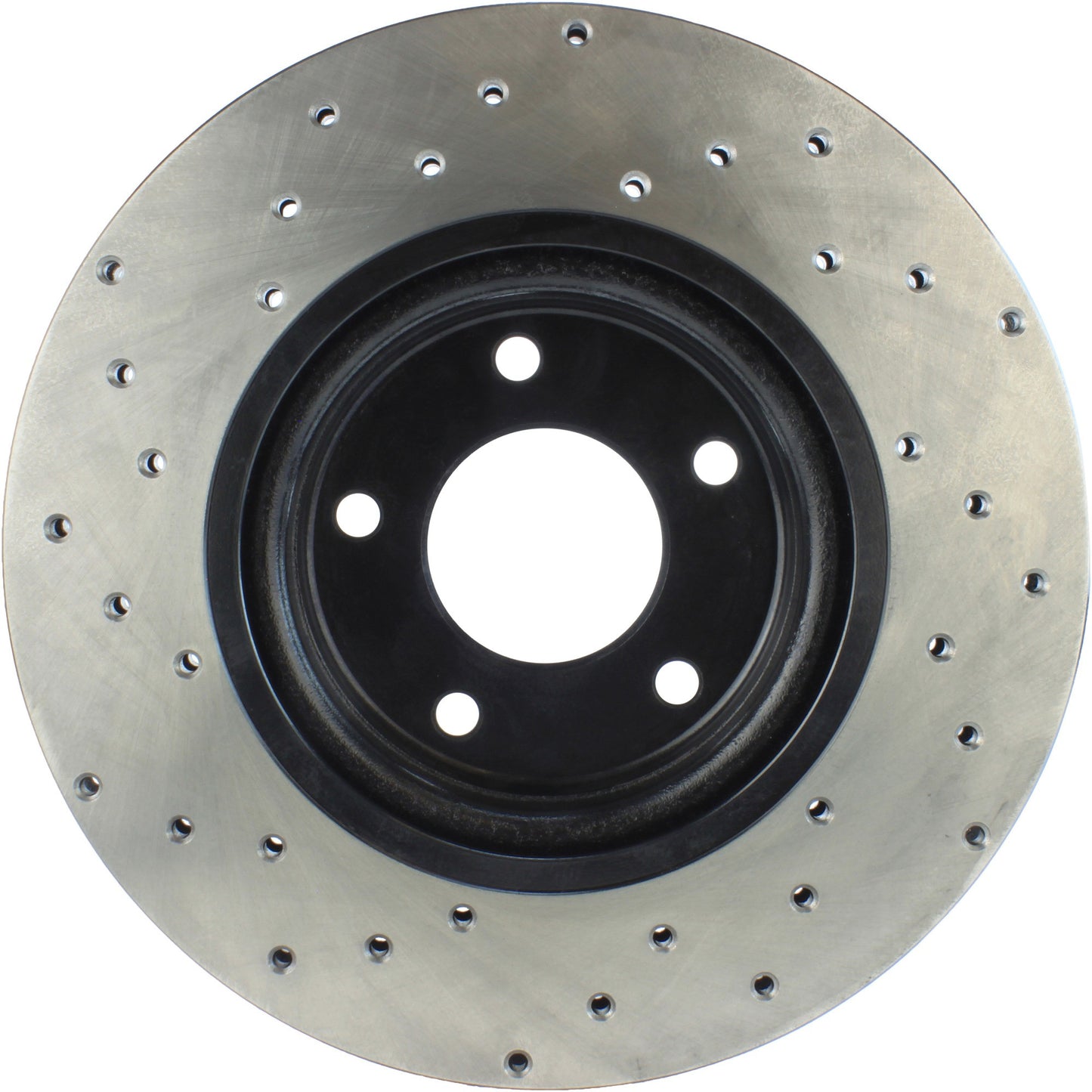 StopTech Sport Cryo Cross Drilled Brake Rotor; Front Right