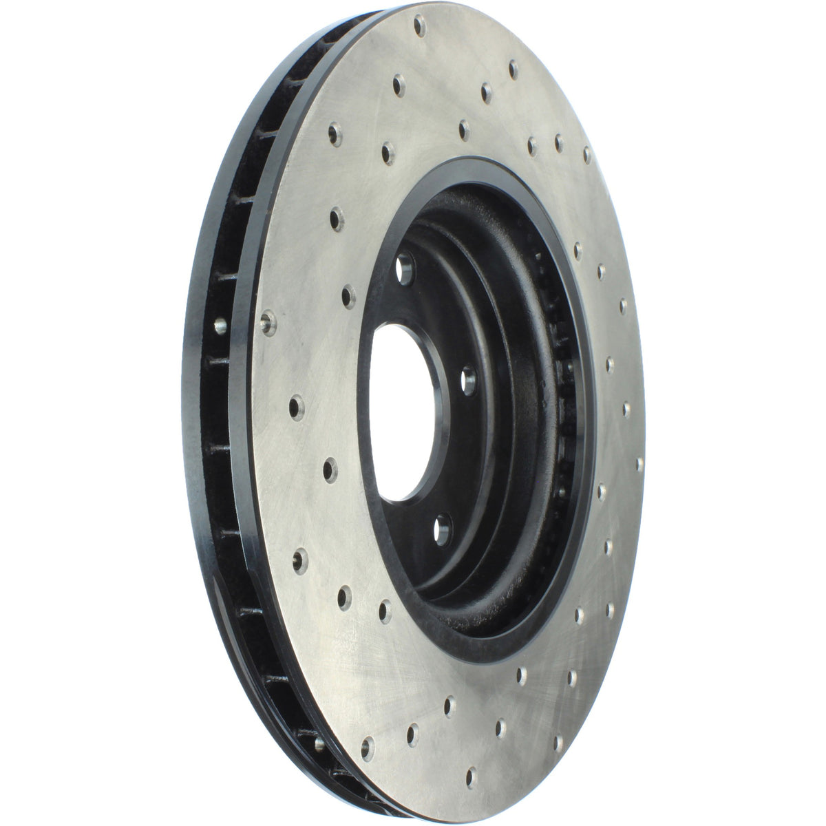 StopTech Sport Cryo Cross Drilled Brake Rotor; Front Right