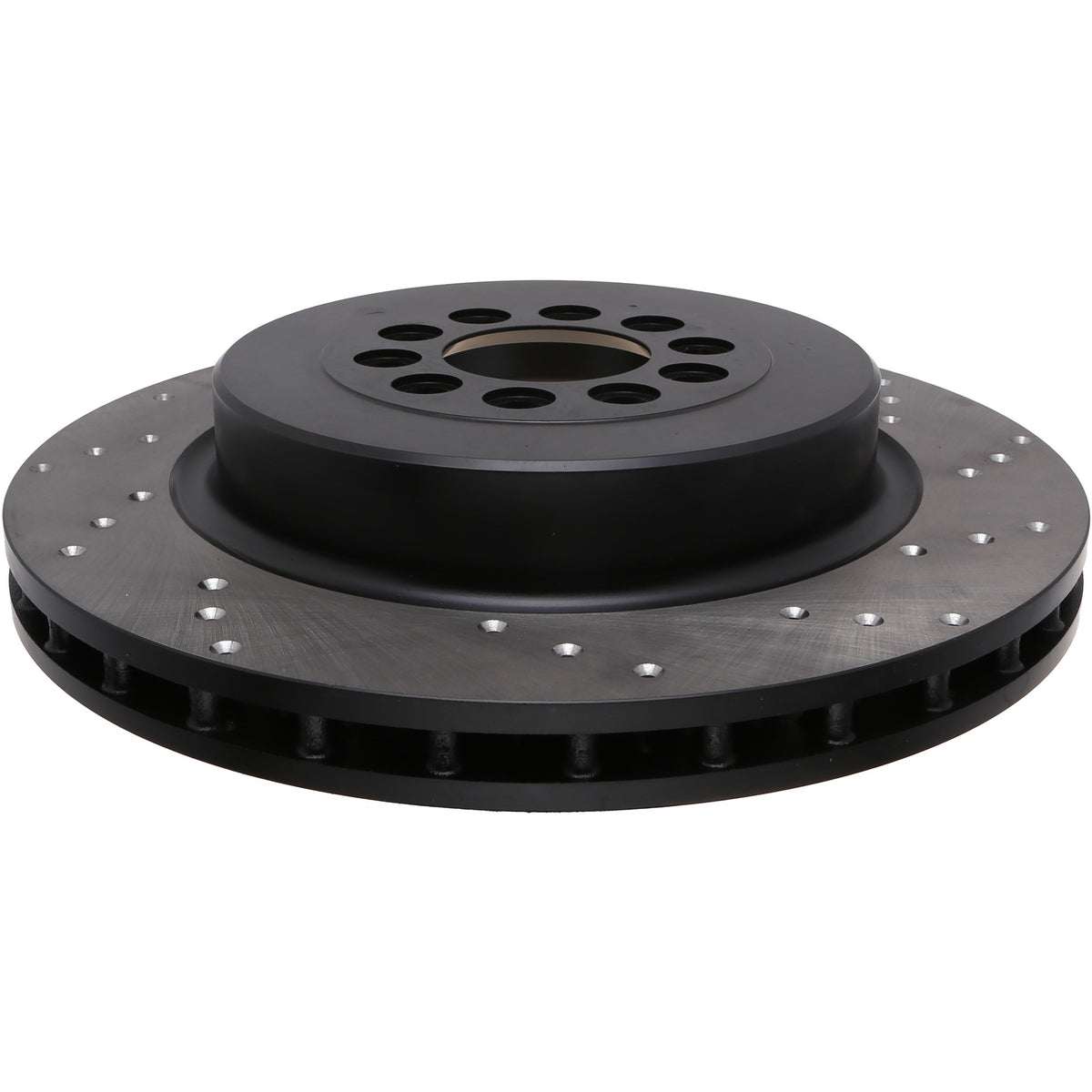 StopTech Sport Cryo Cross Drilled Brake Rotor; Front Right