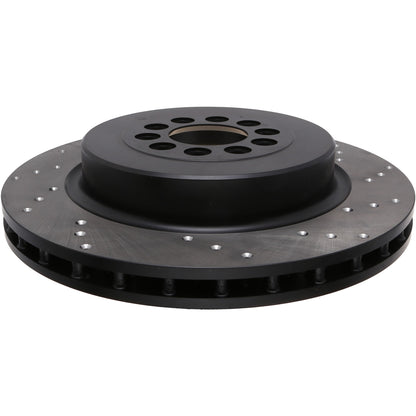 StopTech Sport Cryo Cross Drilled Brake Rotor; Front Right