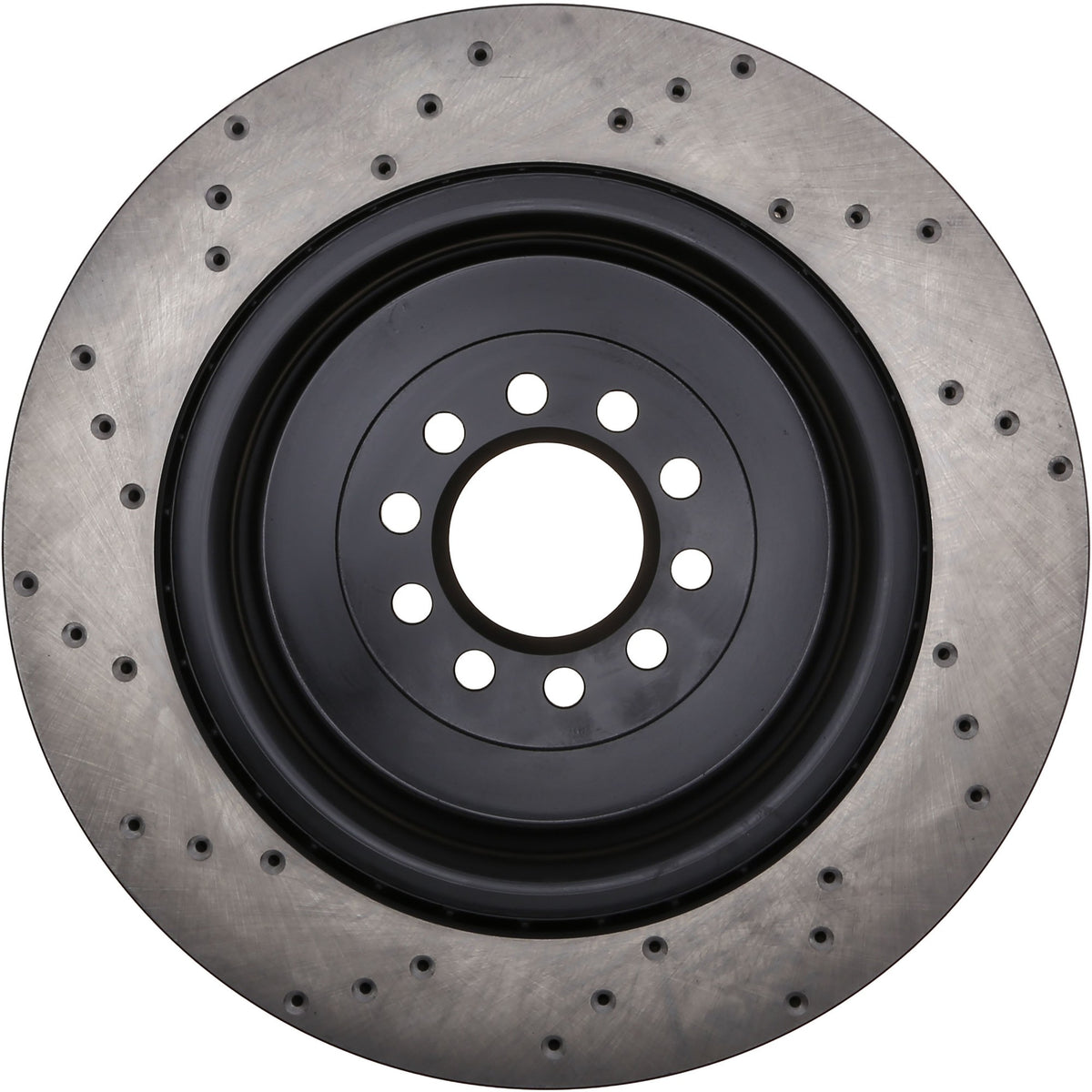 StopTech Sport Cryo Cross Drilled Brake Rotor; Front Right