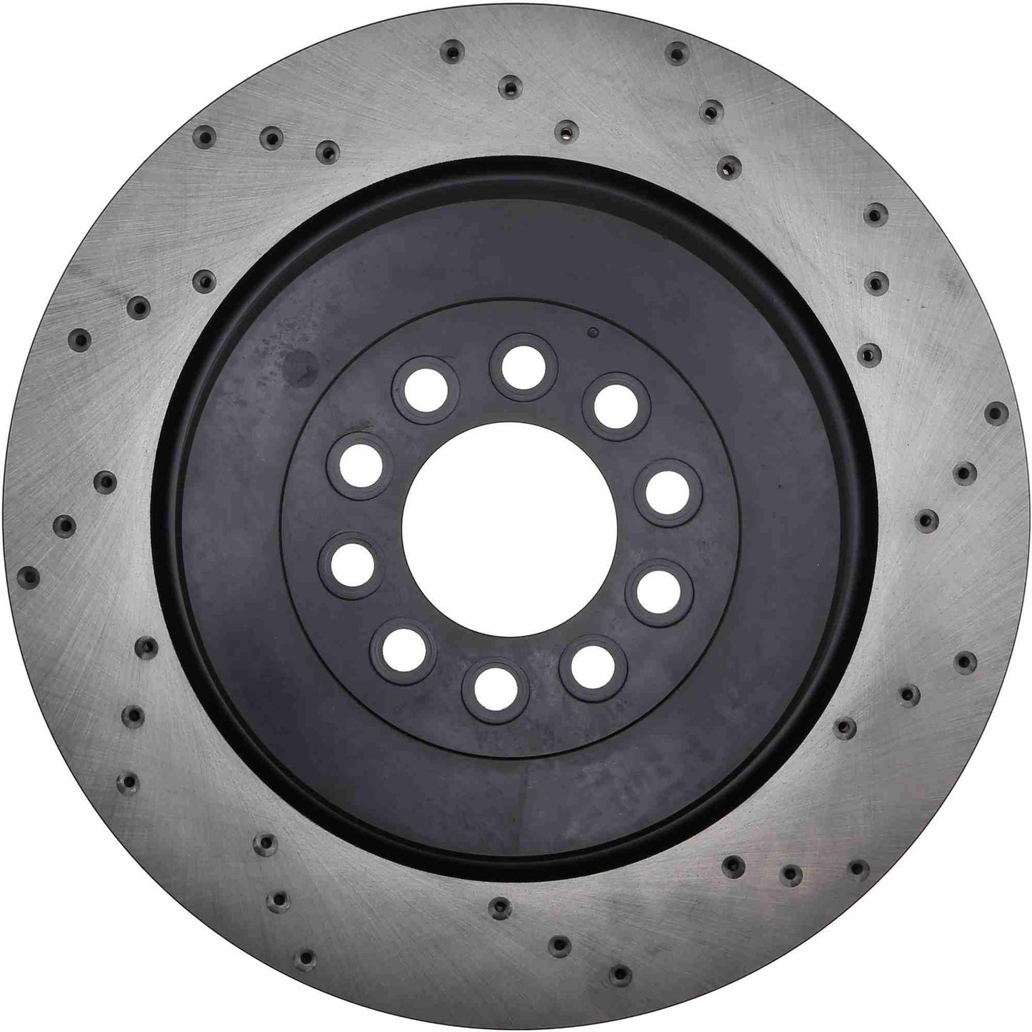 StopTech Sport Cryo Cross Drilled Brake Rotor; Front Right
