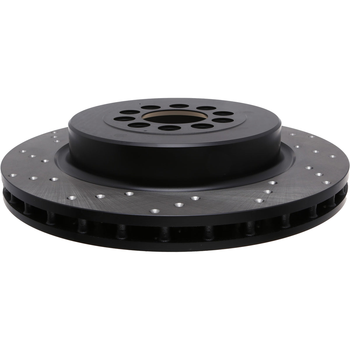 StopTech Sport Cryo Cross Drilled Brake Rotor; Front Left