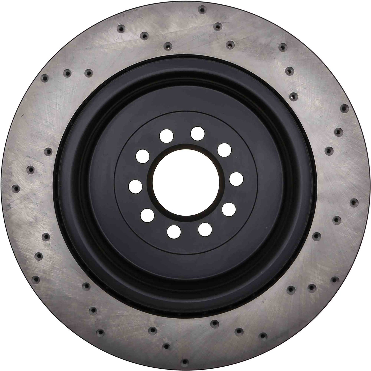 StopTech Sport Cryo Cross Drilled Brake Rotor; Front Left