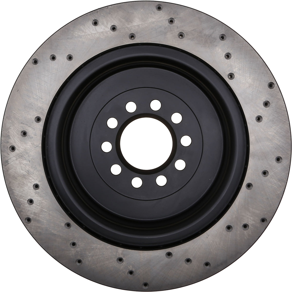 StopTech Sport Cryo Cross Drilled Brake Rotor; Front Left