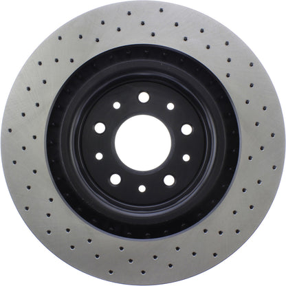 Centric Parts Disc Brake Rotor Premium OE Style Drilled with Electrocoating for 2003-2002 Jaguar Vanden Plas 2003-2000 XKR 128.20020