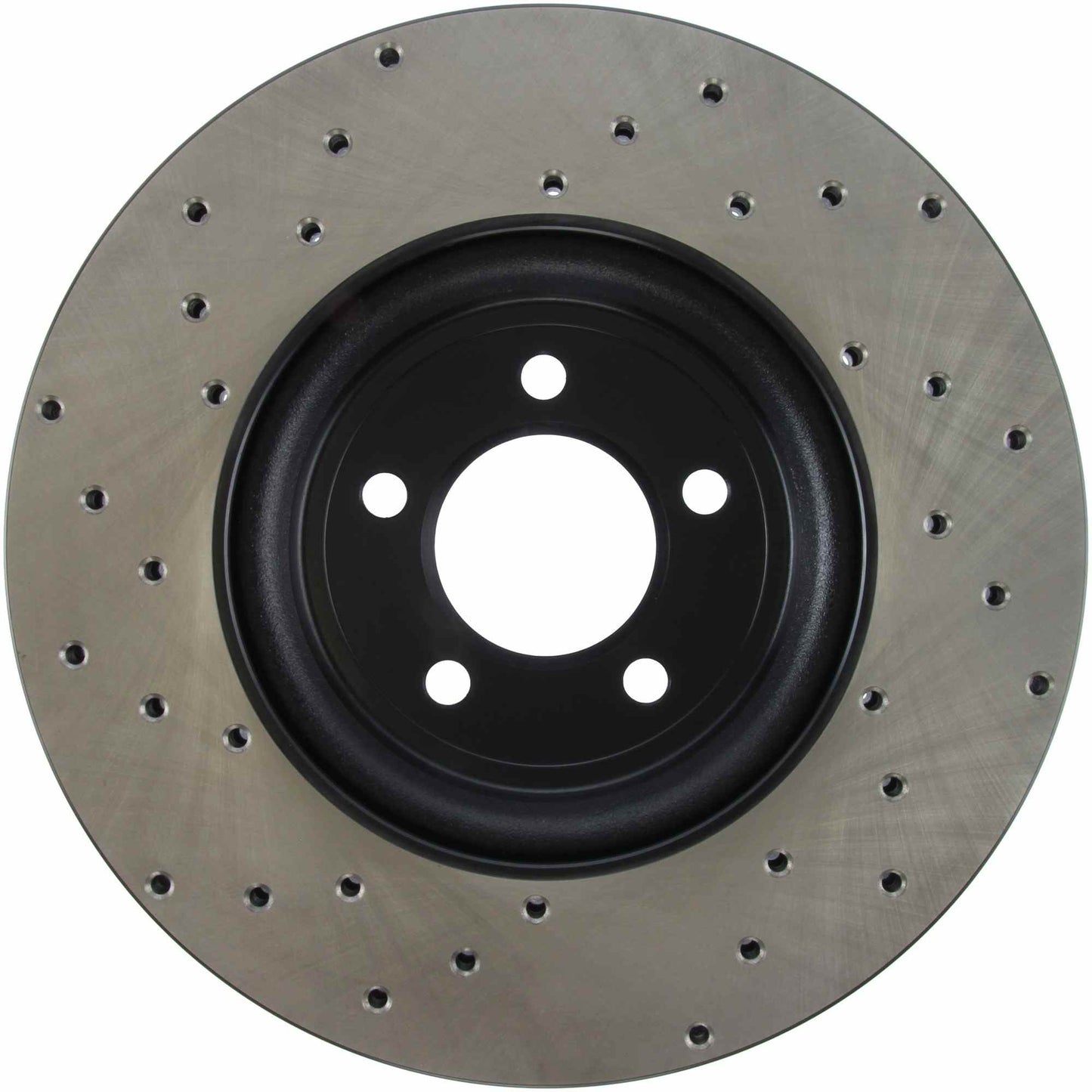 StopTech Sport Cryo Cross Drilled Brake Rotor; Rear Right