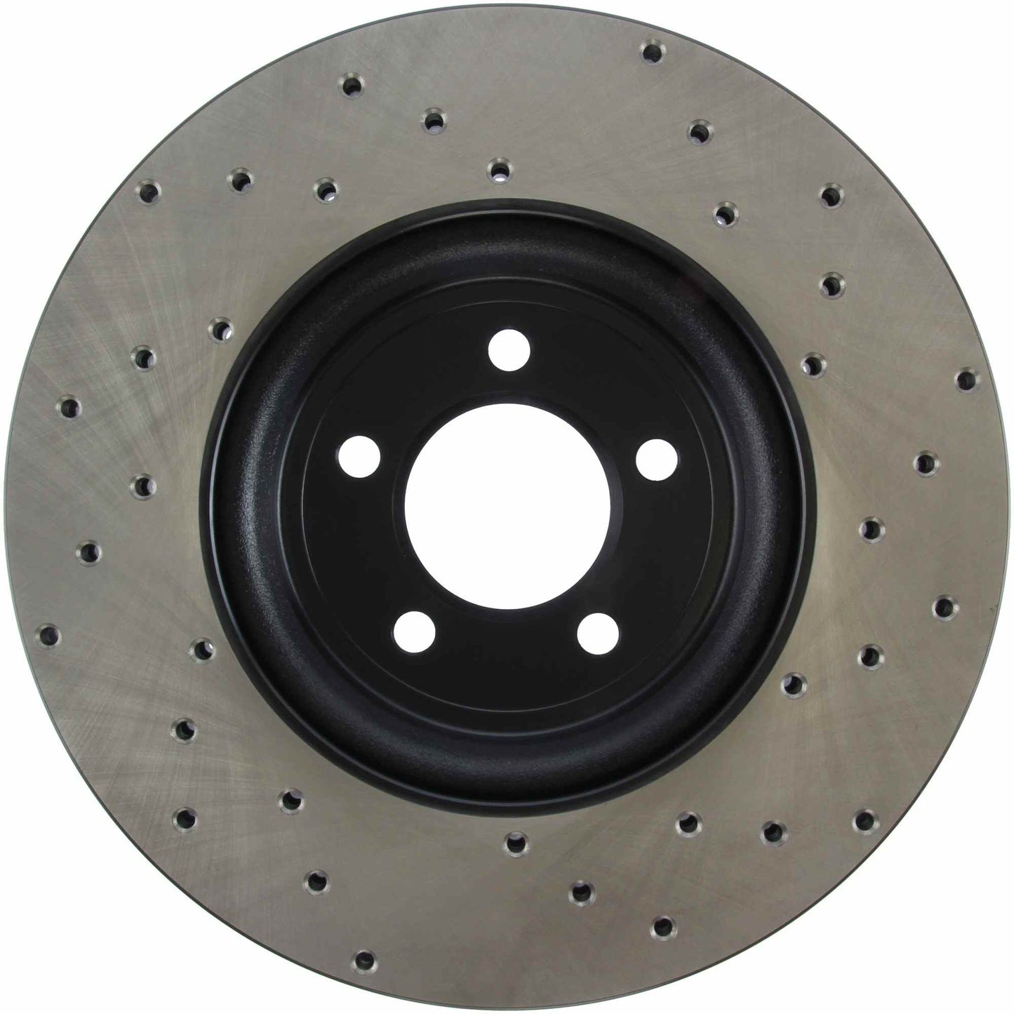 StopTech Sport Cryo Cross Drilled Brake Rotor; Front Left