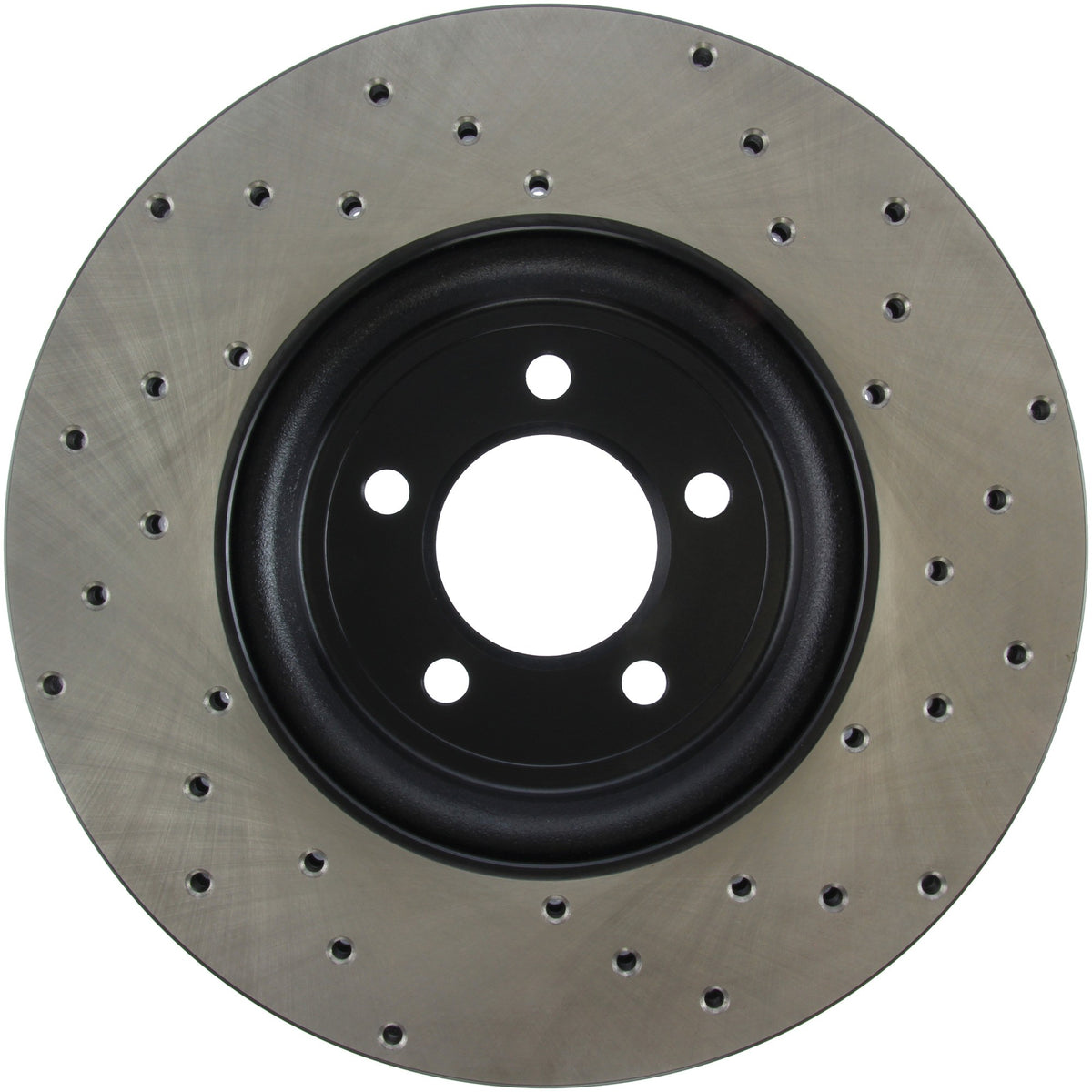 StopTech Sport Cryo Cross Drilled Brake Rotor; Front Left