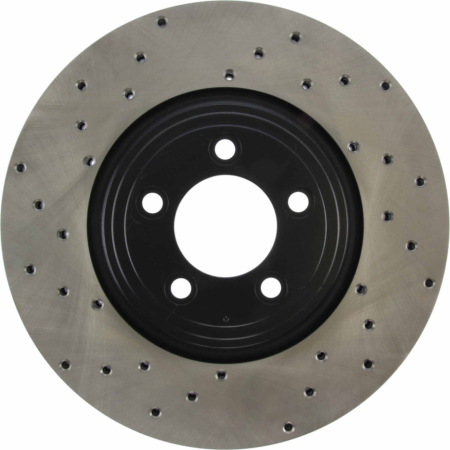 StopTech Sport Cryo Cross Drilled Brake Rotor; Front Left