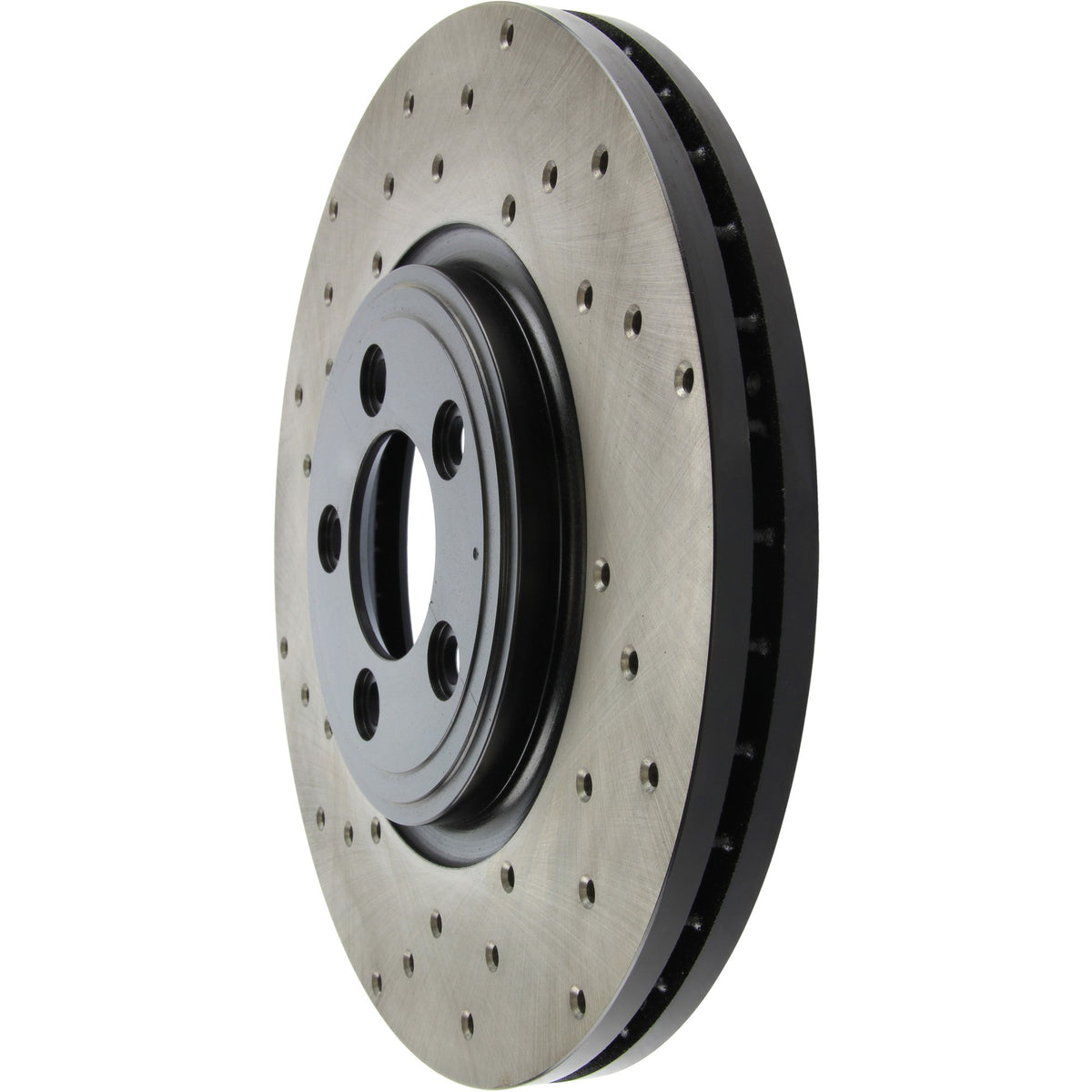 StopTech Sport Cryo Cross Drilled Brake Rotor; Front Left