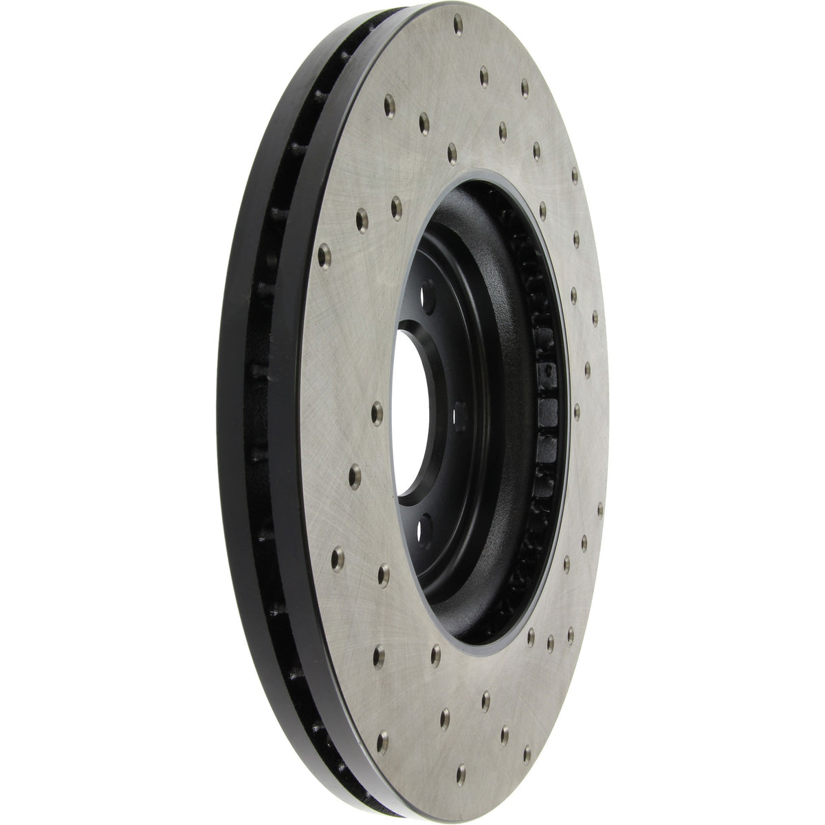 StopTech Sport Cryo Cross Drilled Brake Rotor; Front Left