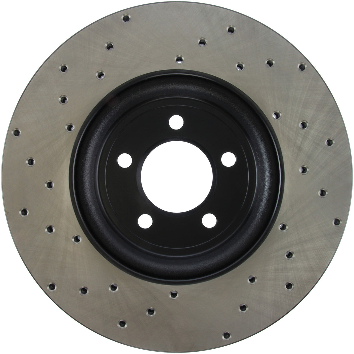 StopTech Sport Cryo Cross Drilled Brake Rotor; Front Right