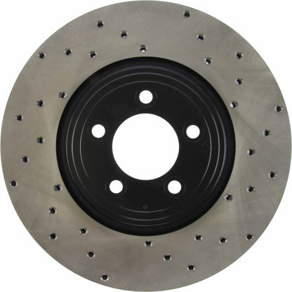 StopTech Sport Cryo Cross Drilled Brake Rotor; Front Right