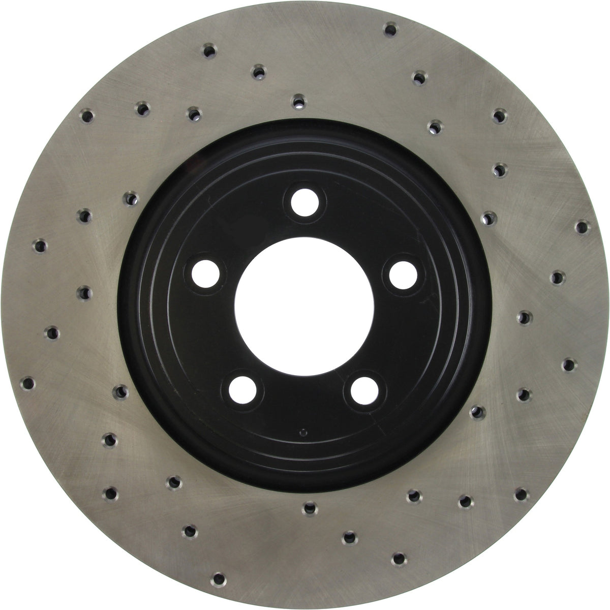StopTech Sport Cryo Cross Drilled Brake Rotor; Front Right