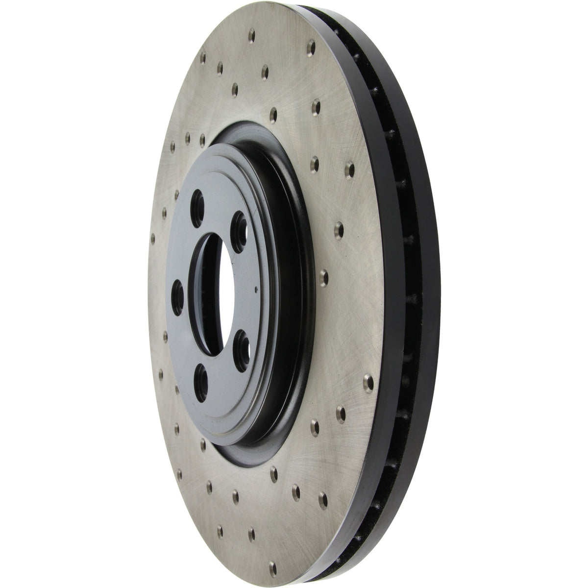 StopTech Sport Cryo Cross Drilled Brake Rotor; Front Right