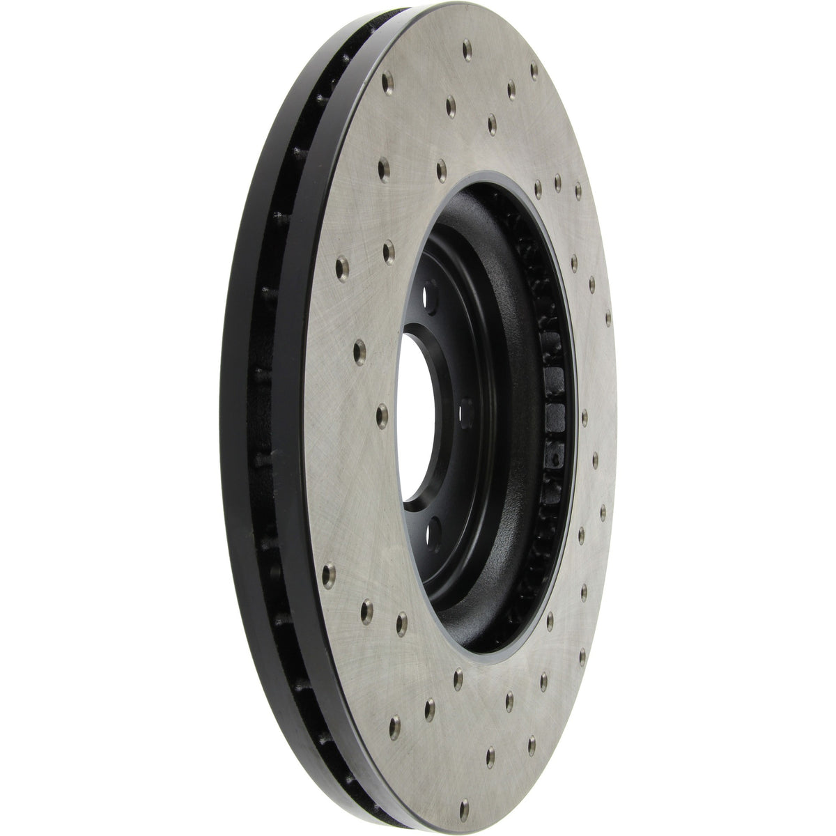 StopTech Sport Cryo Cross Drilled Brake Rotor; Front Right