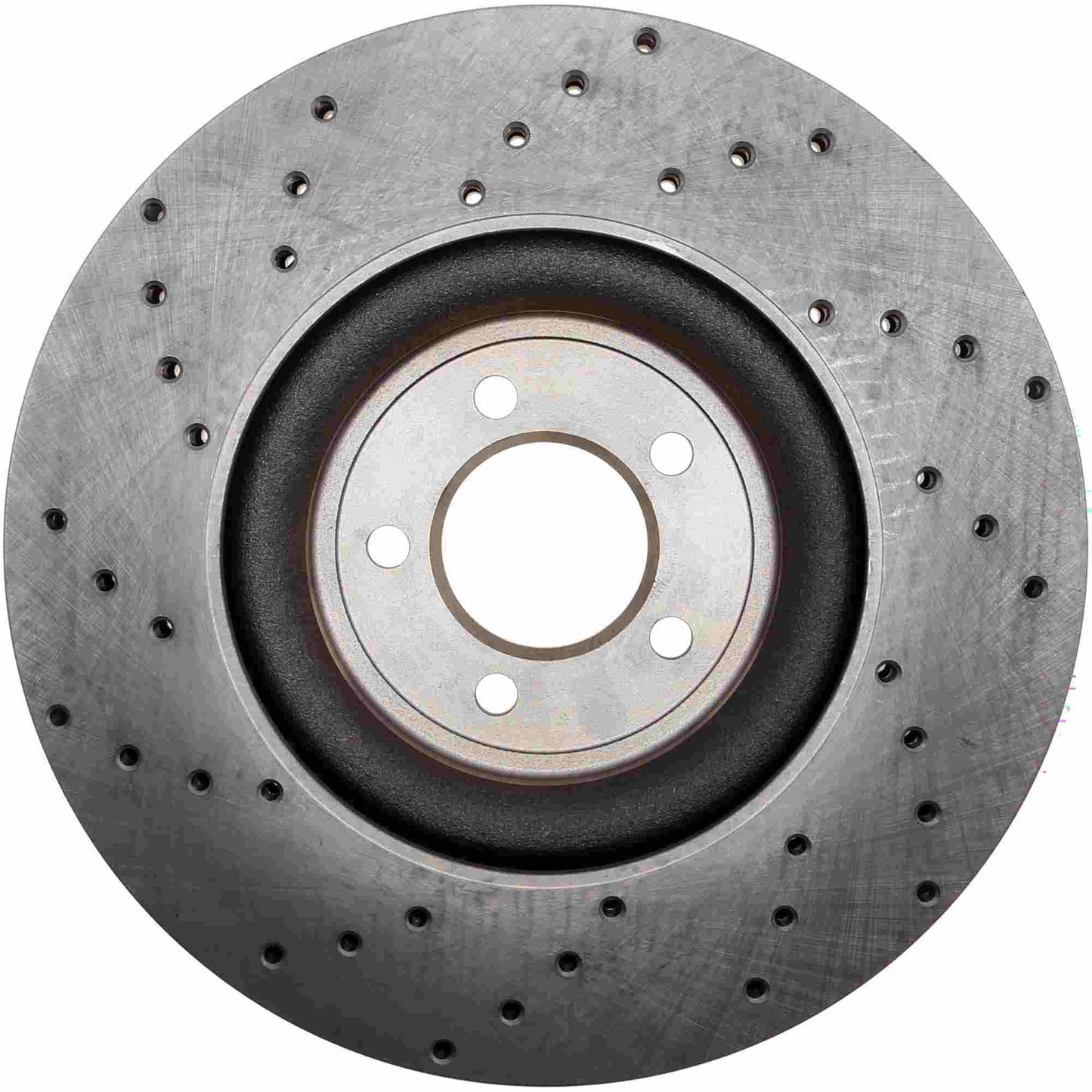StopTech Sport Cryo Cross Drilled Brake Rotor; Front Right