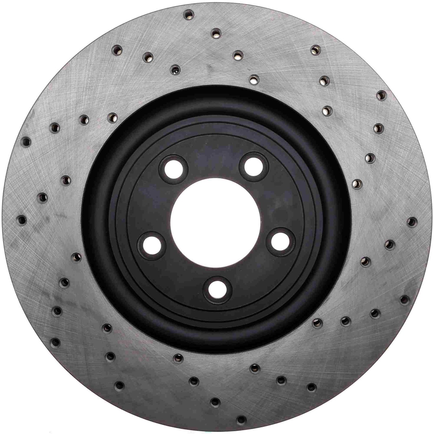 StopTech Sport Cryo Cross Drilled Brake Rotor; Front Right