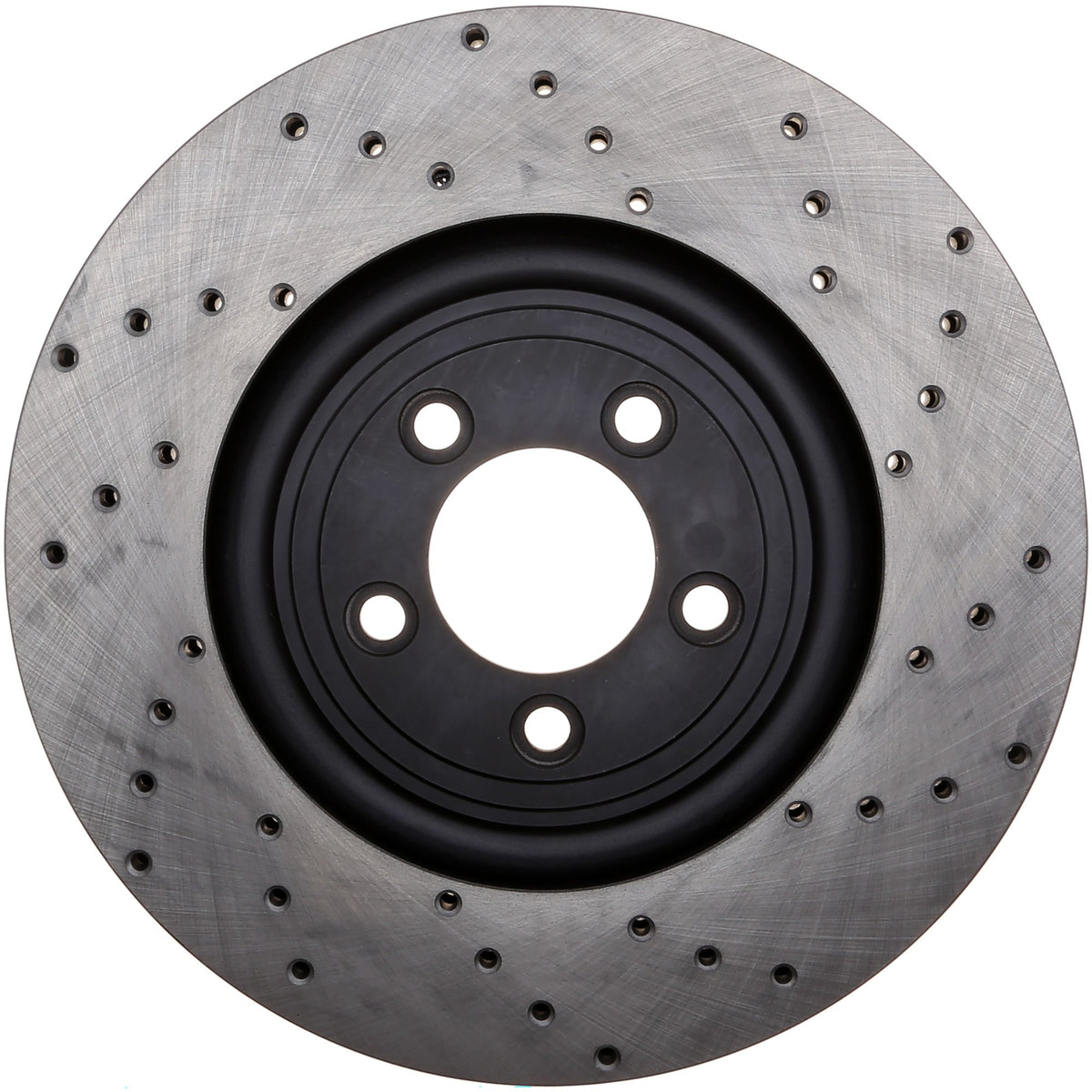 StopTech Sport Cryo Cross Drilled Brake Rotor; Front Right