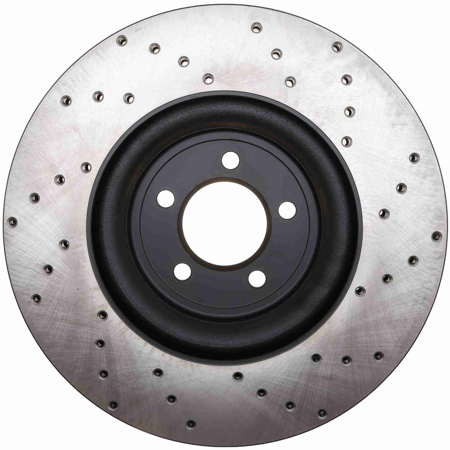 StopTech Sport Cryo Cross Drilled Brake Rotor; Front Left