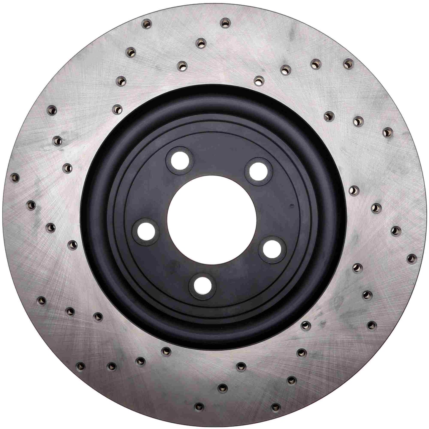 StopTech Sport Cross Drilled Brake Rotor Front Right 128.20024R
