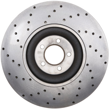 StopTech Sport Cryo Cross Drilled Brake Rotor; Rear Right