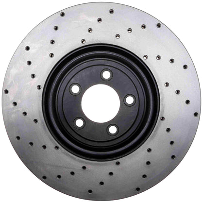 StopTech Sport Cryo Cross Drilled Brake Rotor; Rear Left