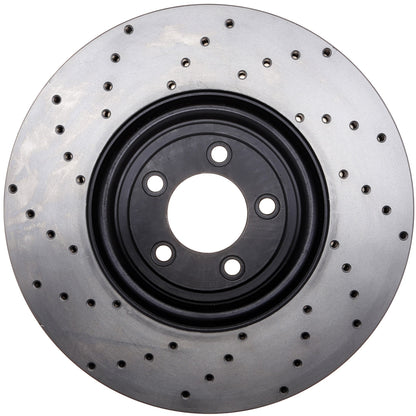 StopTech Sport Cryo Cross Drilled Brake Rotor; Rear Left