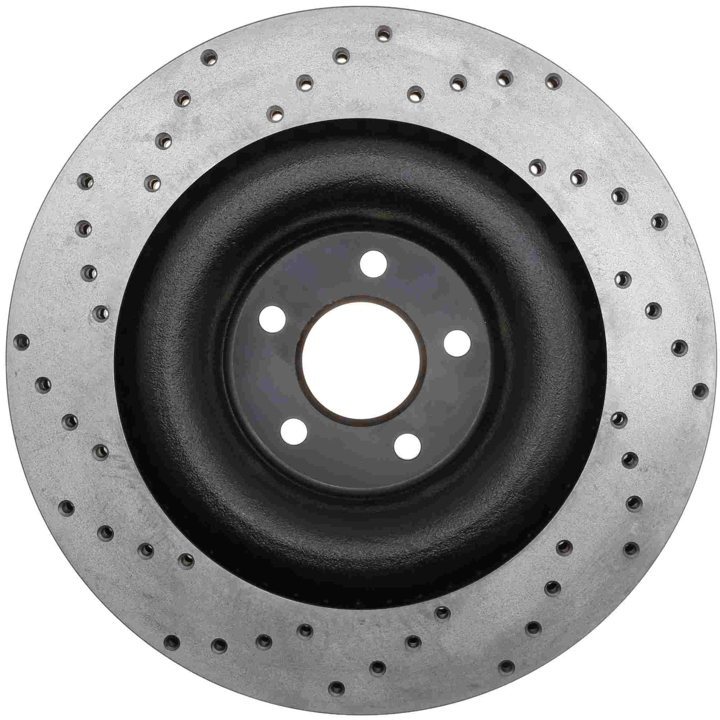 StopTech Sport Cryo Cross Drilled Brake Rotor; Front Right