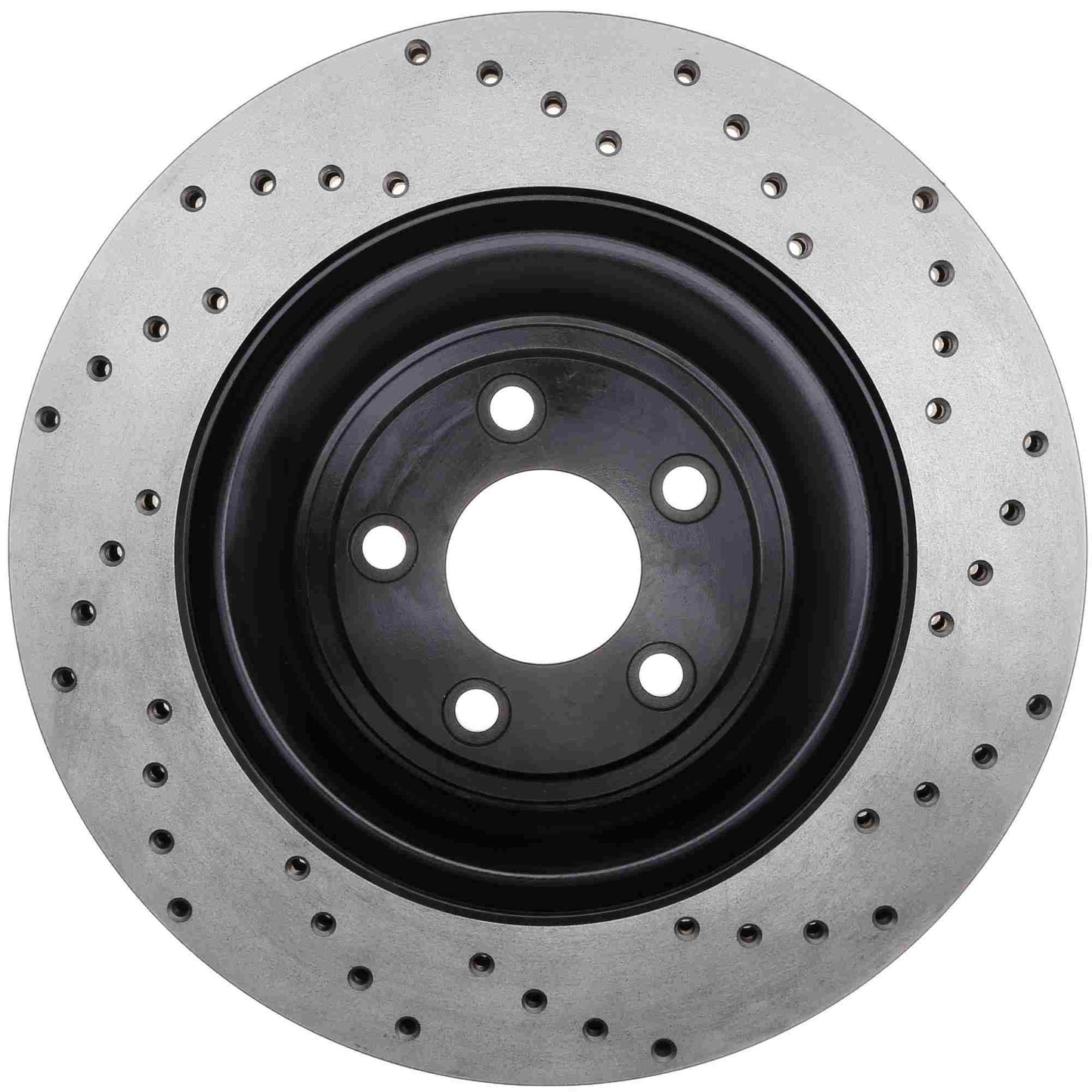StopTech Sport Cryo Cross Drilled Brake Rotor; Front Right