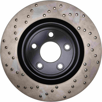 StopTech Sport Cross Drilled Brake Rotor - Front Left 128.20032R